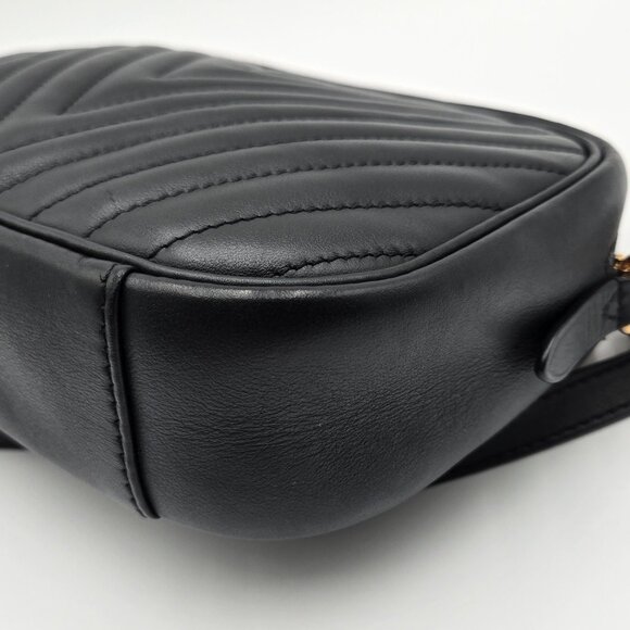 COA INCLUDED - Louis Vuitton M53682 NAVY/Black Camera Bag Wave Crossbody - Picture 8 of 15